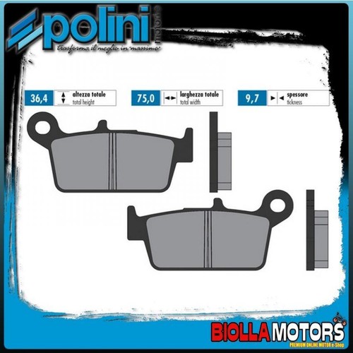 174 2087 rear polini - 174.2087,