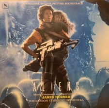 James Horner Aliens OST LP  RSD 35th Anniversary Yellow /Green 2021 NM