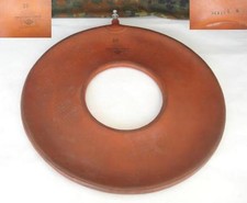 WW2 1940 GERMAN MEDICAL INFLATABLE SEAT CUSHION - DRGM 