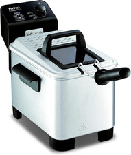 Tefal Easy Pro Deep Fryer 3L 1.2kg 2100W Cool Zone Stainless Steel FR333040