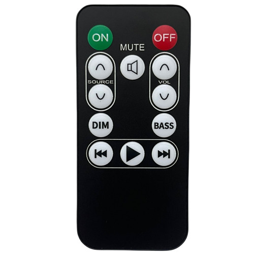 Replaced remote control for - replaced,