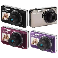 Samsung PL120 Dual Screen Camera 14MP Dual LCD 5x Optical Zoom,