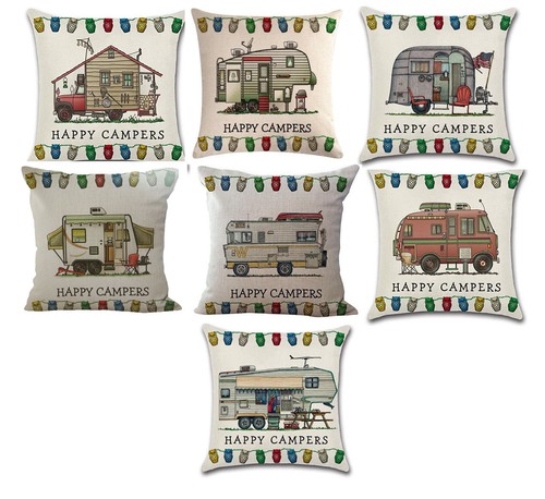 Happy campers caravan - happy, &