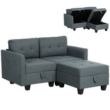 HOMCOM Modular Sectional Sofa