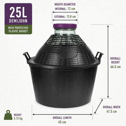 25l 34l wide neck - 25l,