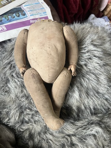 Vintage cloth jointed dolls - vintage,