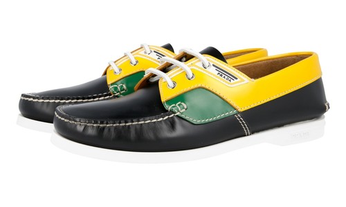 Prada leather boat sail - leather,