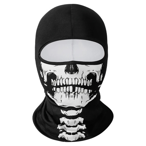 Skull balaclava full face - balaclava, mask