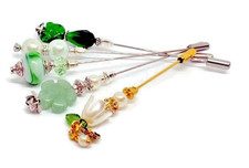 Handmade hat pins hijab - 5,
