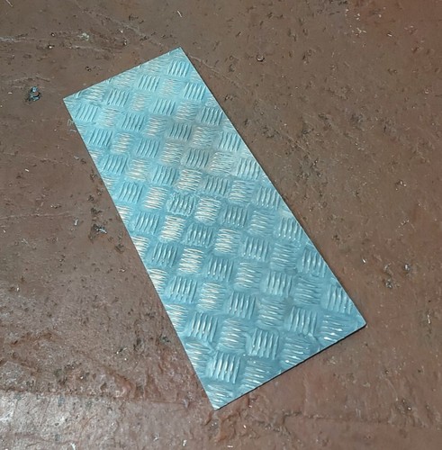 Aluminium chequer tread plate - chequer,