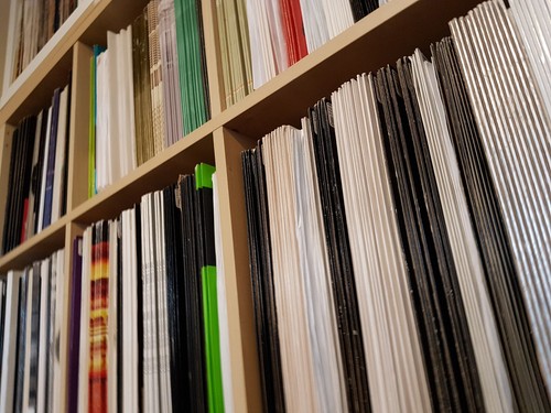 House vinyl records collection - records,