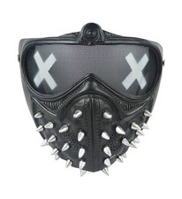 Halloween Watch Mask Resin Replica Marcus Wrench Dogs Mask Adult Rivet DJ Mask