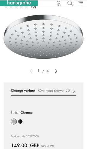 Hansgrohe brand new boxed - brand,
