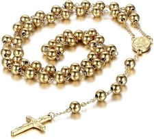 18K Yellow Gold Over 8MM Bead