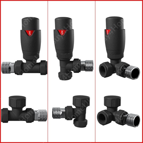 Fusion anthracite trv radiator - anthracite,