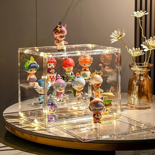 Tier acrylic display case - 2-tier,