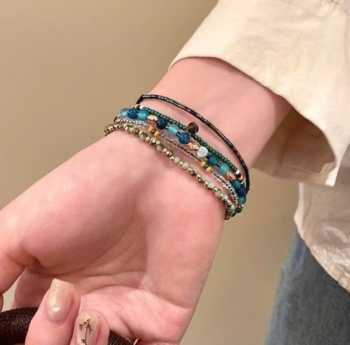 Boho multi layer beaded - boho,
