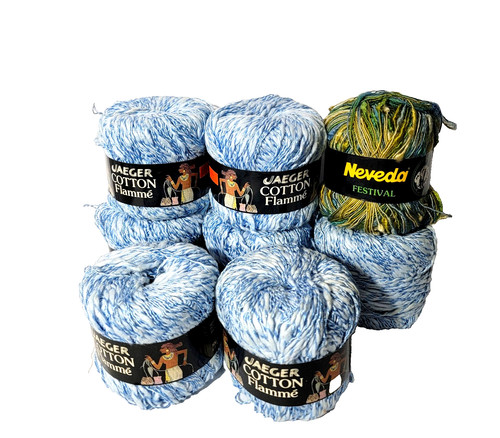 Jaeger yarn cotton lot - cotton, 7
