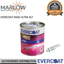 EVERCOAT 101341 RAGE ULTRA BODY FILLER BEIGE WITH BPO  HARDENER 3L