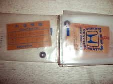 GENUINE HONDA PAIR OF COVER GUIDE CLIPS CH80 CH125 SPACEY & ELITE- 64436-692-000