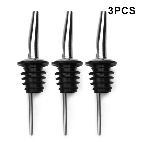 Stainless steel bottle pourer - steel,