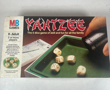 Vintage Original Yahtzee Dice Game by MB Games - 1982.