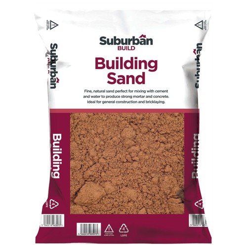 Soft building sand - bulk, bag