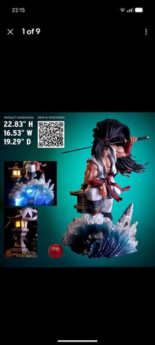 Kinetiquettes statue samurai - statue,