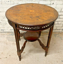 Antique Victorian Inlaid