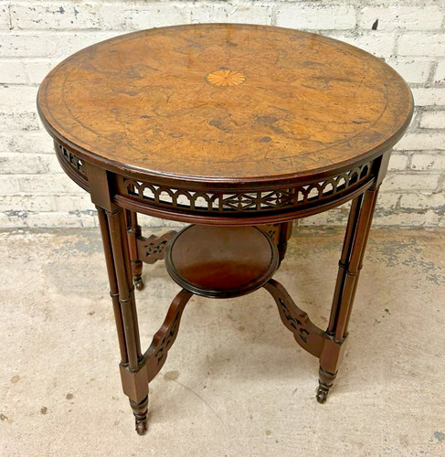 Antique victorian inlaid - antique,