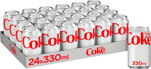 Diet coke can cola - can, 330