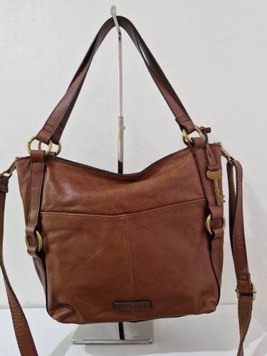 Fossil tan brown leather - brown,