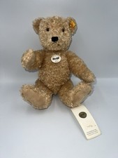 Steiff Original Beautiful Golden Elmar Plush Soft Teddy Bear Jointed Elmer