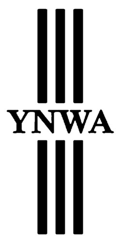 Ynwa vinyl sticker - 2x, for