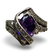 Amethyst & Marcasite Vintage