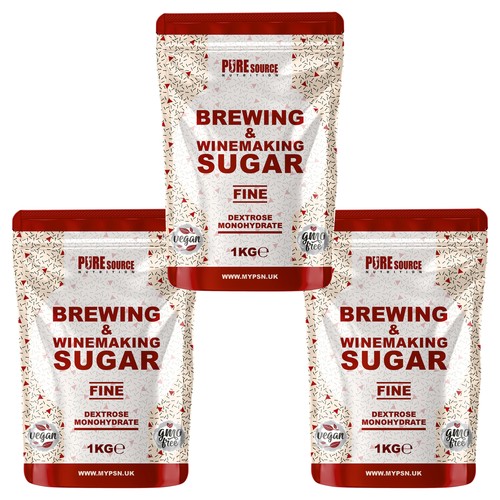 Brewing sugar 3kg dextrose - brewing,