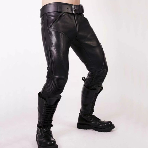 Genuine leather black - genuine,