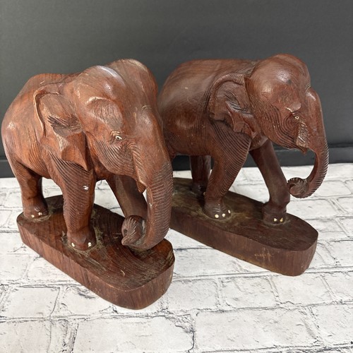 Pair vintage wooden - pair,