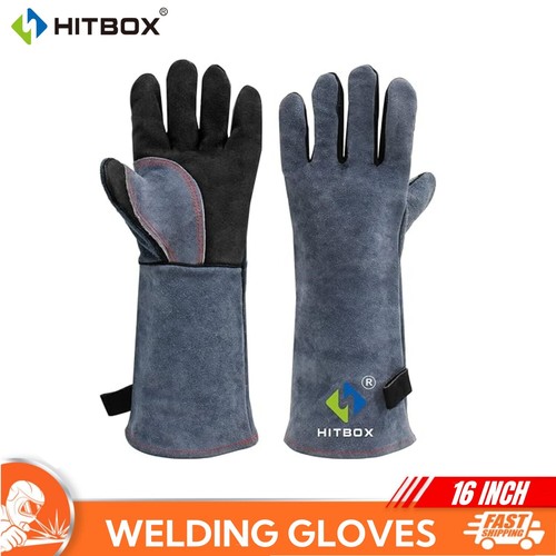 Welding gloves leather - welding,