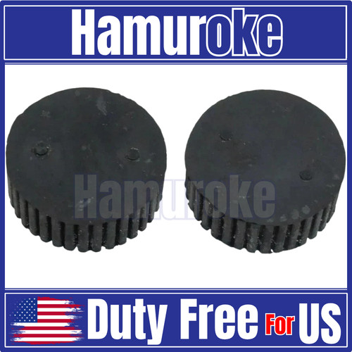 2pcs fuel gas tank rubber - 2pcs,