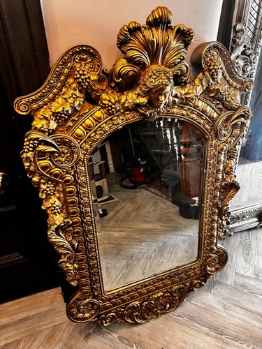 Large ornate gilt rococo - large, /
