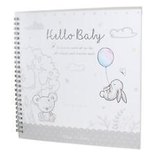 Hugs and Kisses New Baby Keepsake Journal Milestone Record Book - Unisex