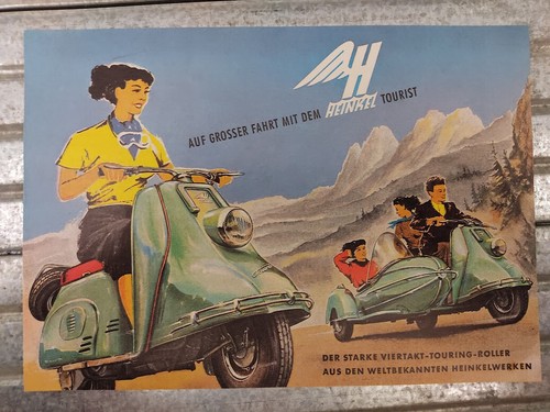 Heinkel tourist 174cc hp - 174cc-9,5,