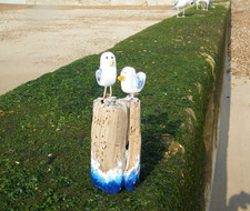 Seagull sculpture