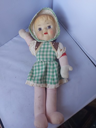 Vintage pram doll 40cm tall - vintage,