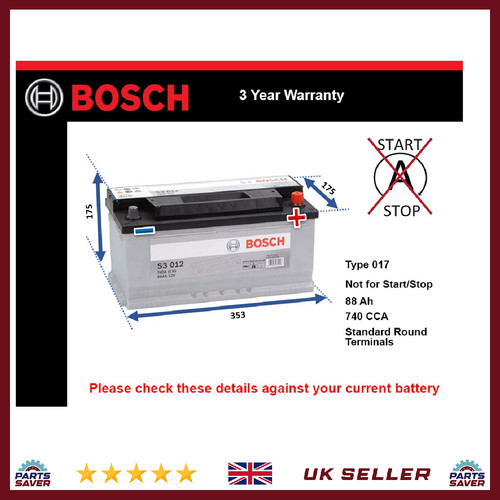Battery fits mercedes ml270 - battery,