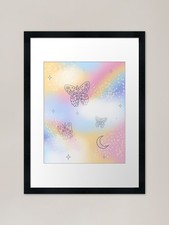 Butterfly magic Framed Art