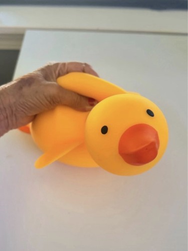 Large squishy rubber duck