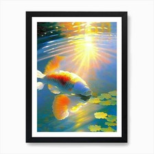 Tancho Showa 1, Koi Fish Monet