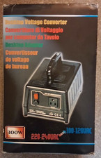 230V to 110V 300W UK to USA Step-down Voltage Converter Transformer (BRAND NEW)